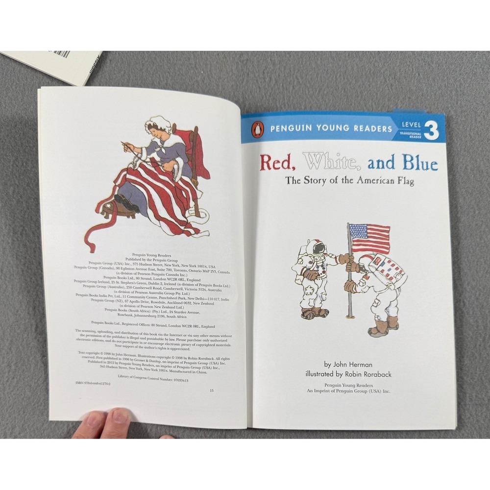 Children's US History & Geography Book Lot | 4th of July | Maps | Level 3 Reader - Picture 4 of 15